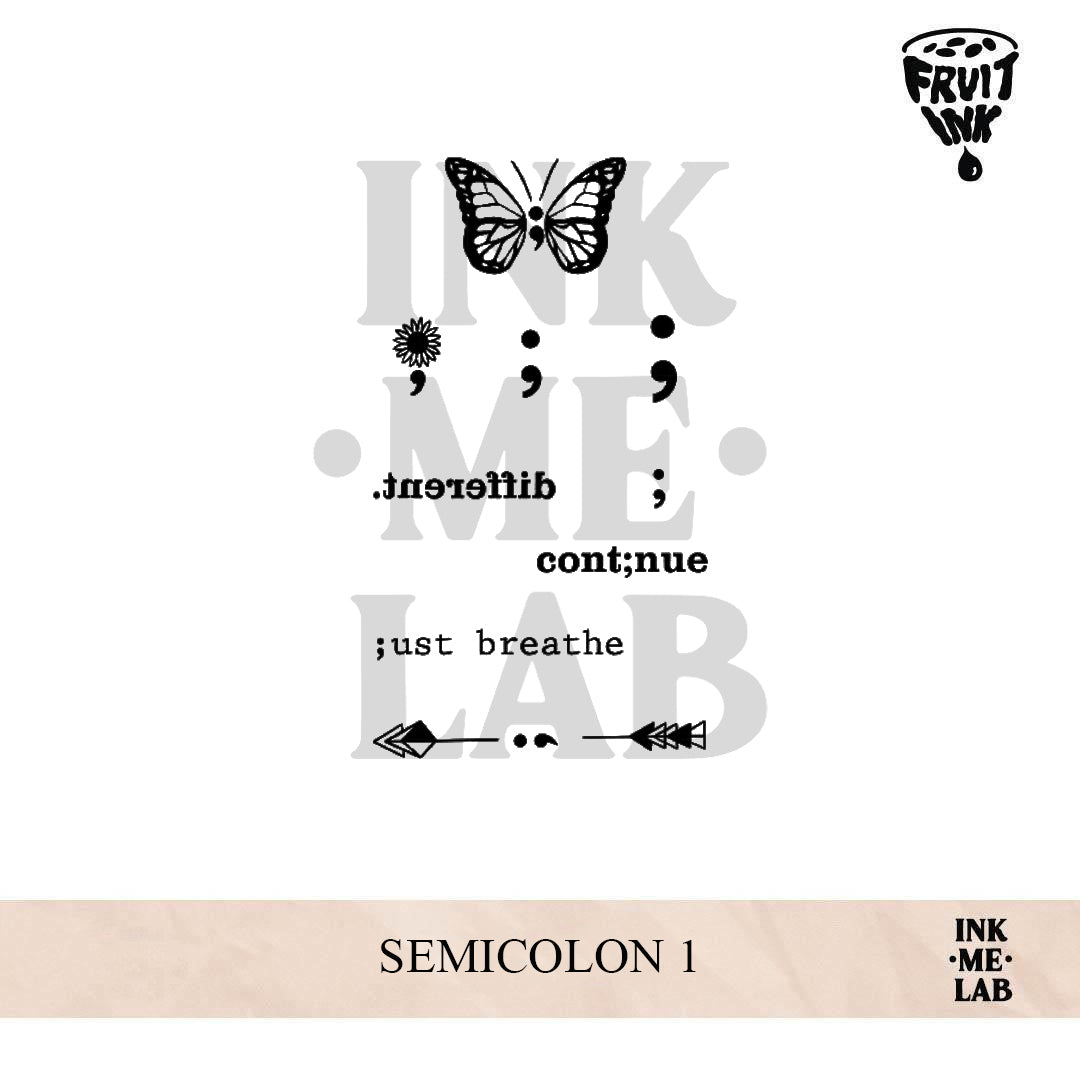 SEMICOLON 1 | 11 x 18 cm