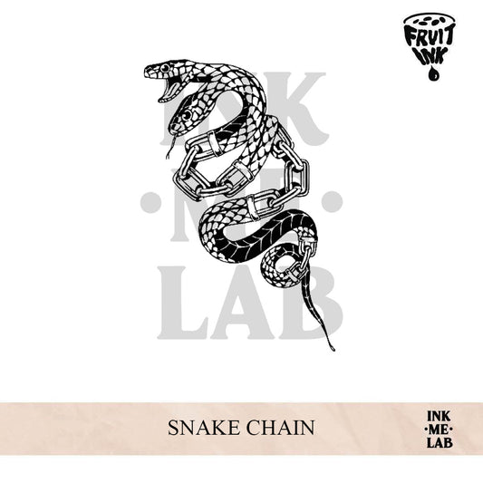 SNAKE CHAIN 1 | 10 x 7 cm