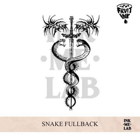 SNAKE FULLBACK | 46 x 31 cm