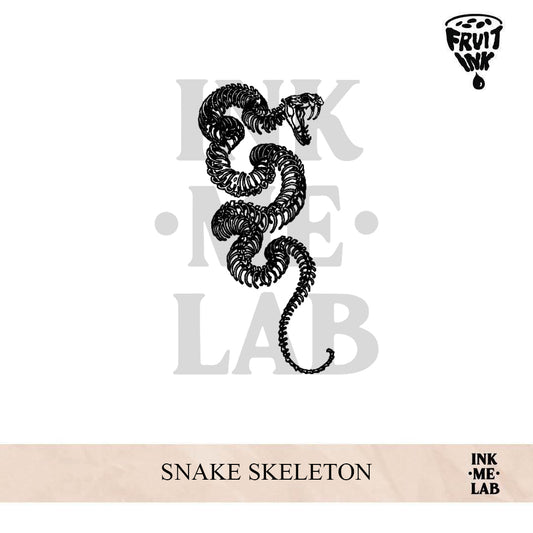 SNAKE SKELETON | 11 x 18 cm