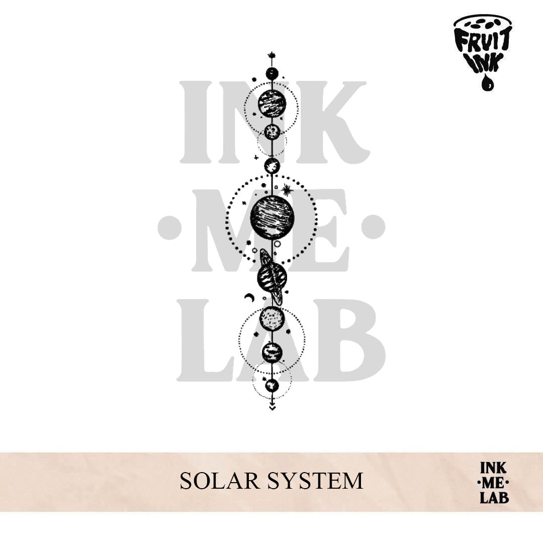 SOLAR SYSTEM | 4 X 8 cm