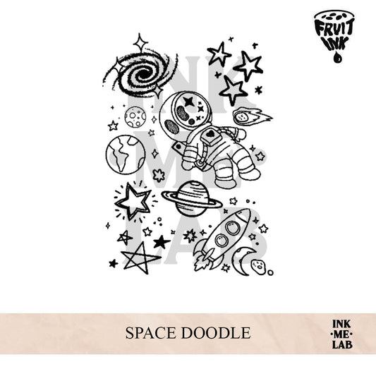 SPACE DOODLE | 10 x 7 cm