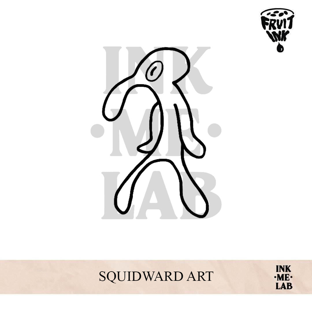 SQUIDWARD ART | 5 x 5 cm