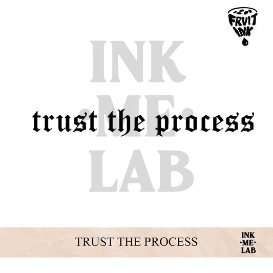 TRUST THE PROCESS | 4 x 16 cm