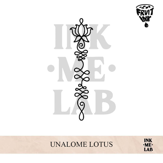 UNALOME LOTUS | 4 X 8 cm