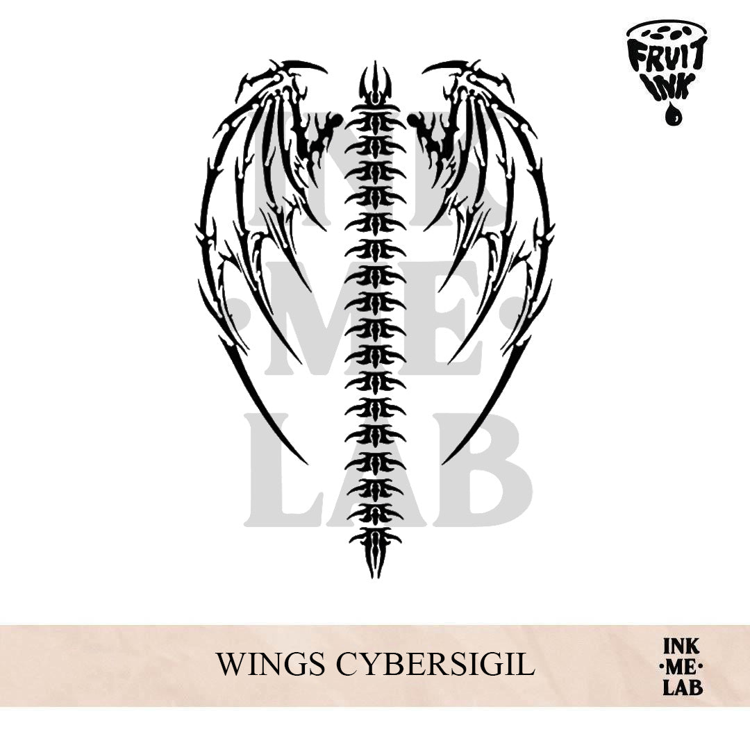 WINGS CYBERSIGIL | 46 x 31 cm
