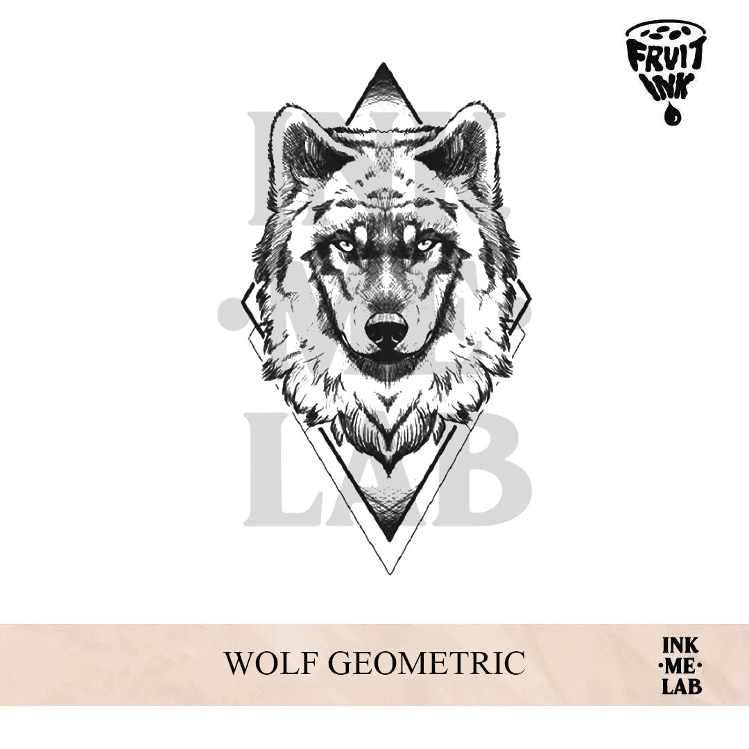 WOLF GEOMETRIC | 15 x 9 cm