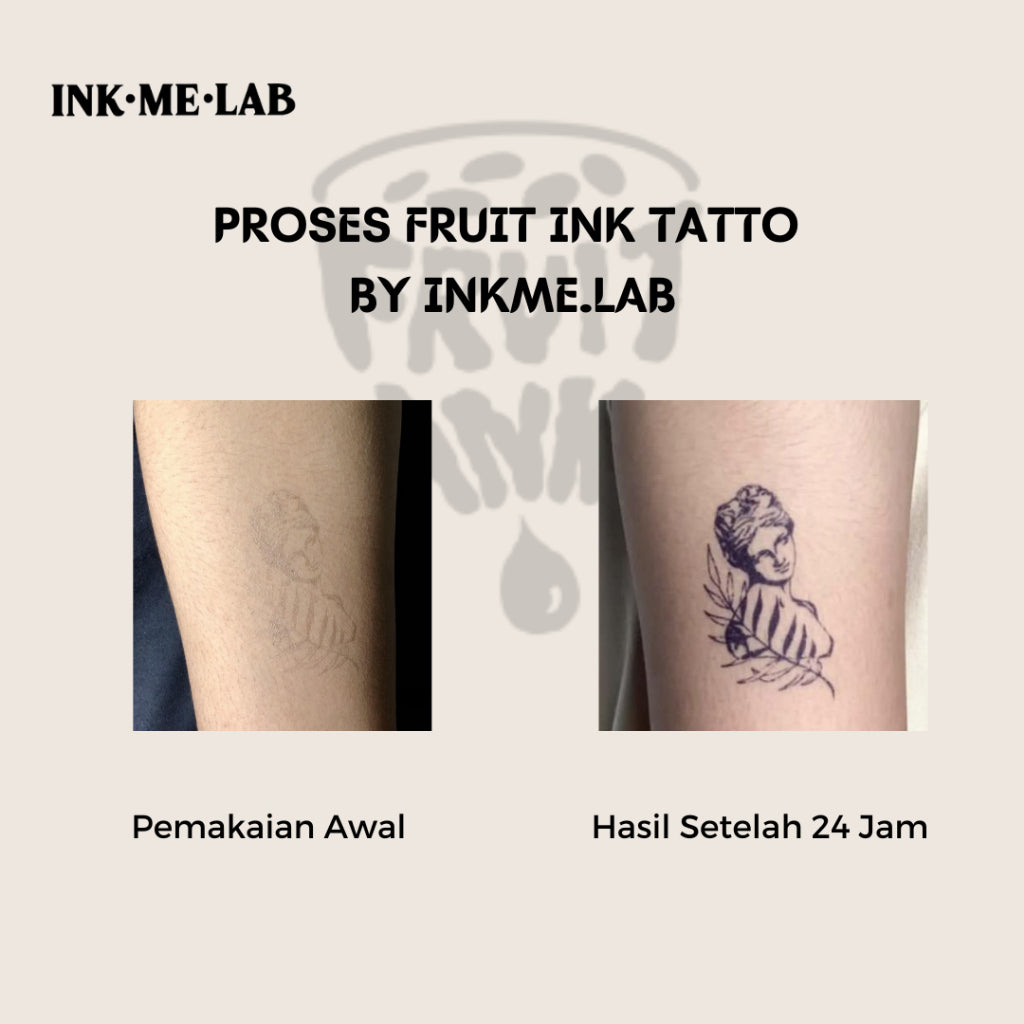 FRUIT INK TATTO 4x8cm BY INKME.LAB