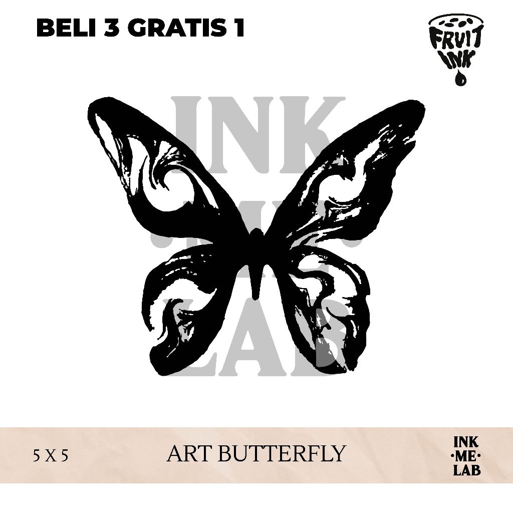 MINI FRUIT INK TATTO 5x5 cm VOL 3